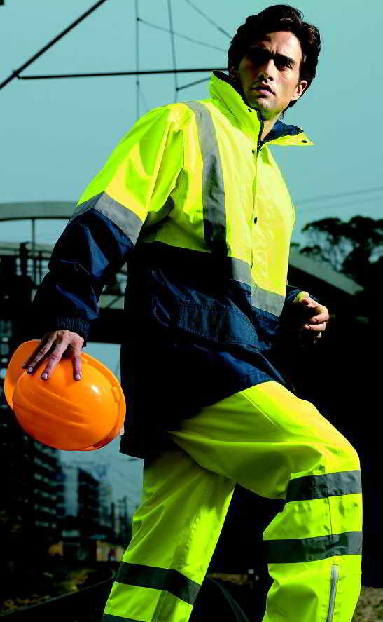 SJ0432 Hi vis Mesh lining Jacket